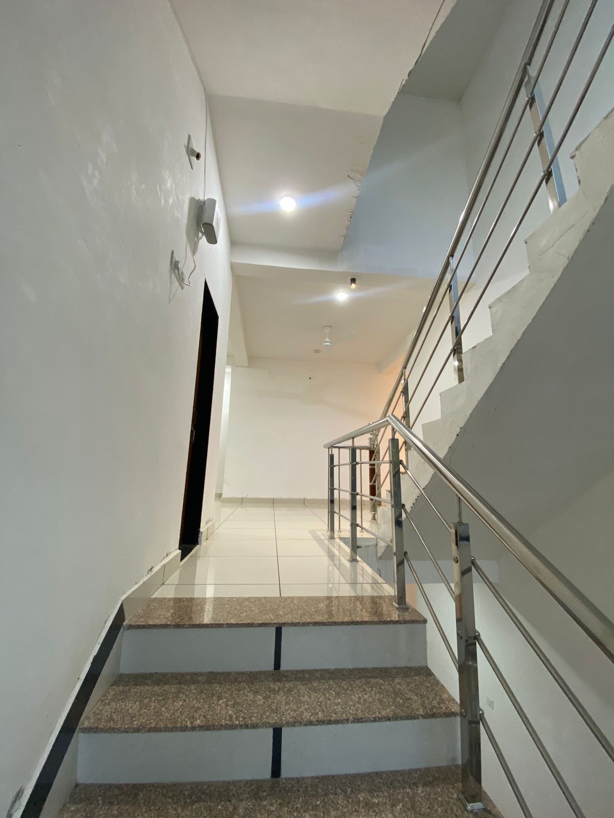 Staircase and corridor